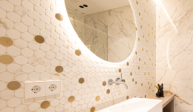 Boutique-Appartements hochwertige Ausstattung Bad