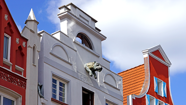 Historisches Gebäude in Wismar