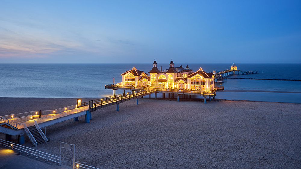 Rügen Seebrücke Strand