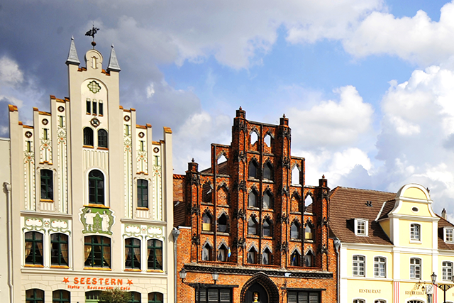 Wismar Marktplatz Alter Schwede